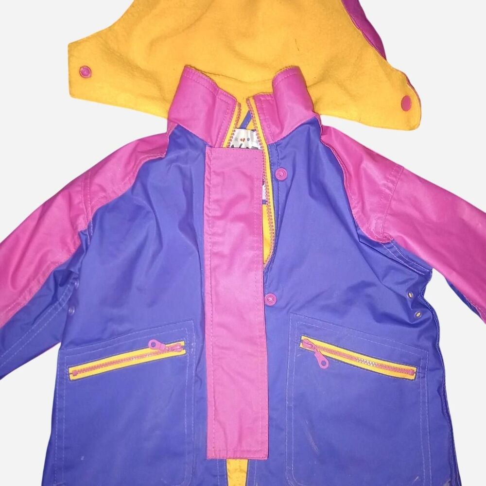 Vintage Kids Rain Coat
